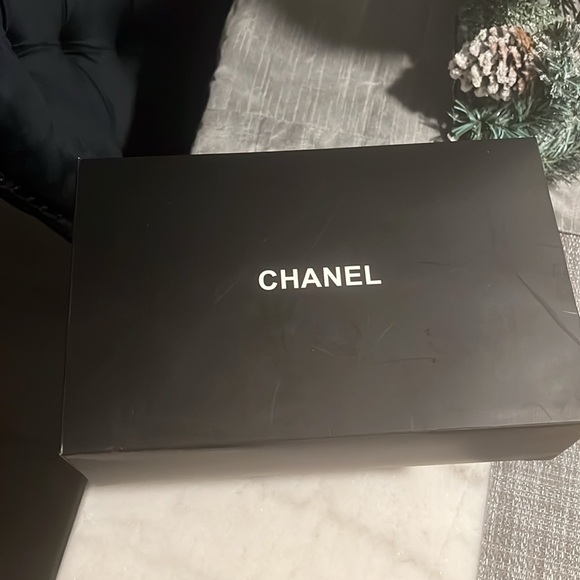 AUTHENTIC CHANEL CAVIAR LEATHER VINTAGE DOUBLE FLAP CLUTCH/WALLET - Picture 11 of 14